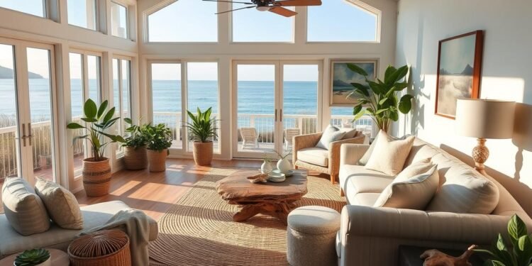 10 Costal Vibe Living Rooms that Feel Like the Beach