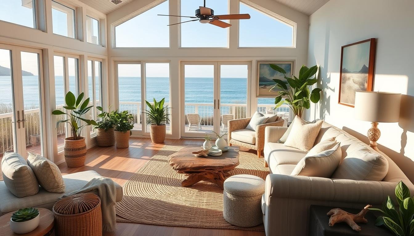 10 Costal Vibe Living Rooms that Feel Like the Beach