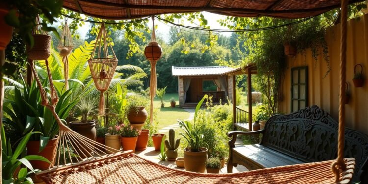 12 boho inspired backyard garden Ideas